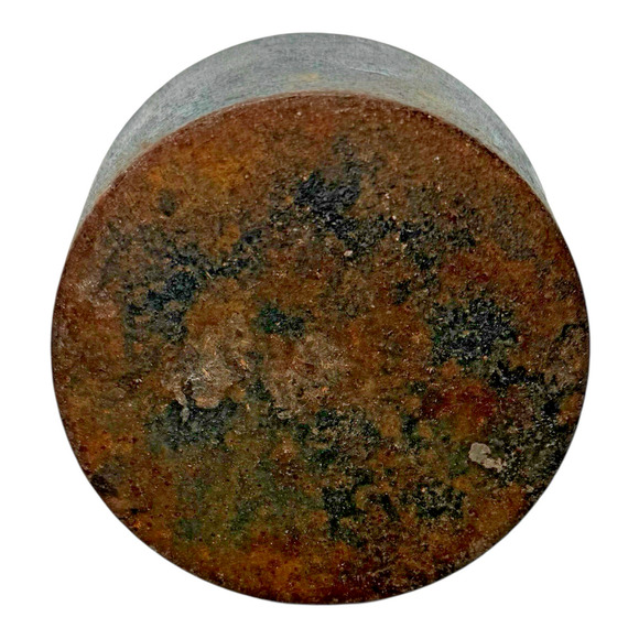 Small Vintage Cast Iron Smelting Cauldron Kettle Pot Planter 5lbs Rustic Cottage - Picture 8 of 12